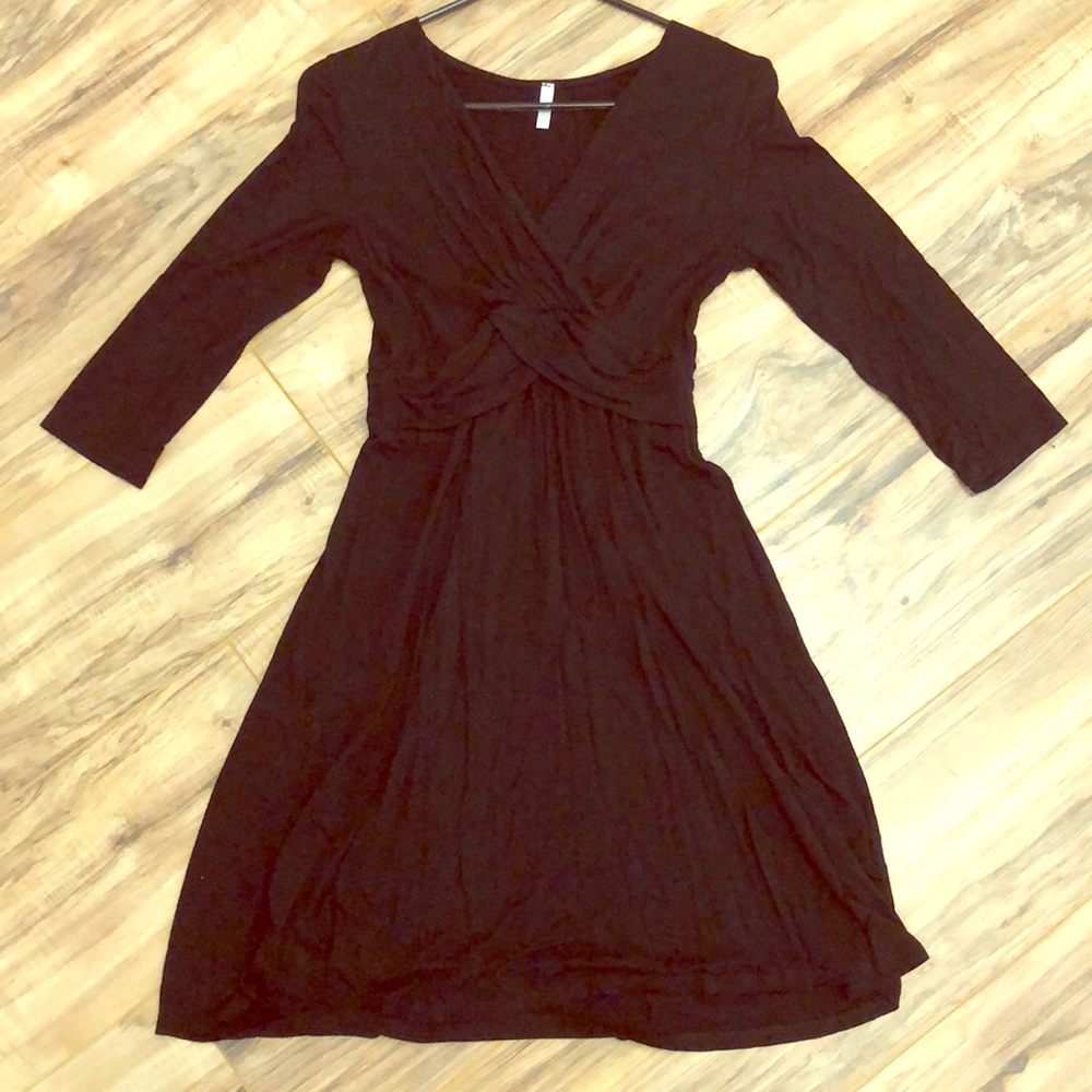 Pink blush maternity dress